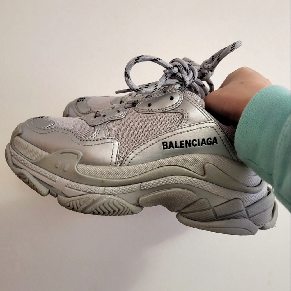 Balenciaga Triple S Silver